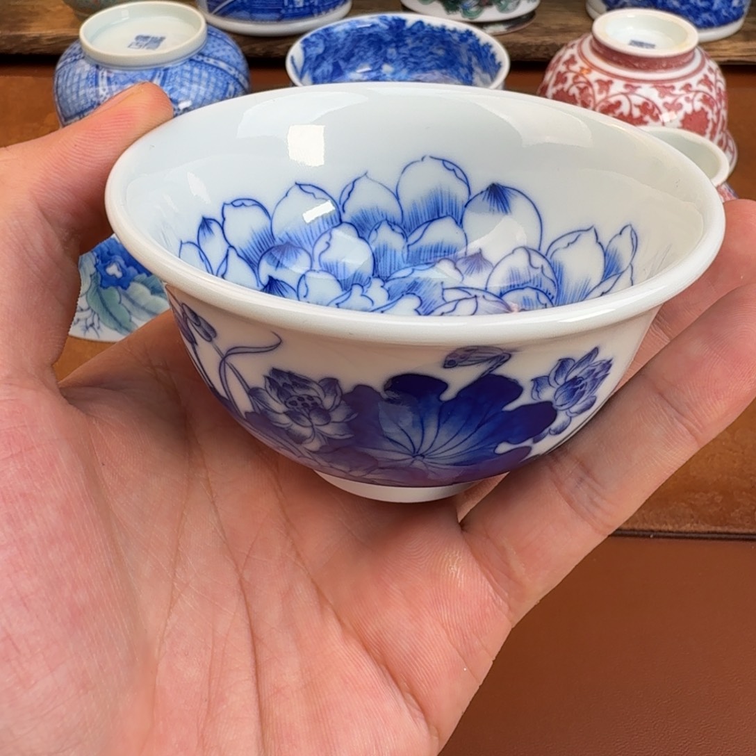 瓷片景德镇瓷器手工手绘