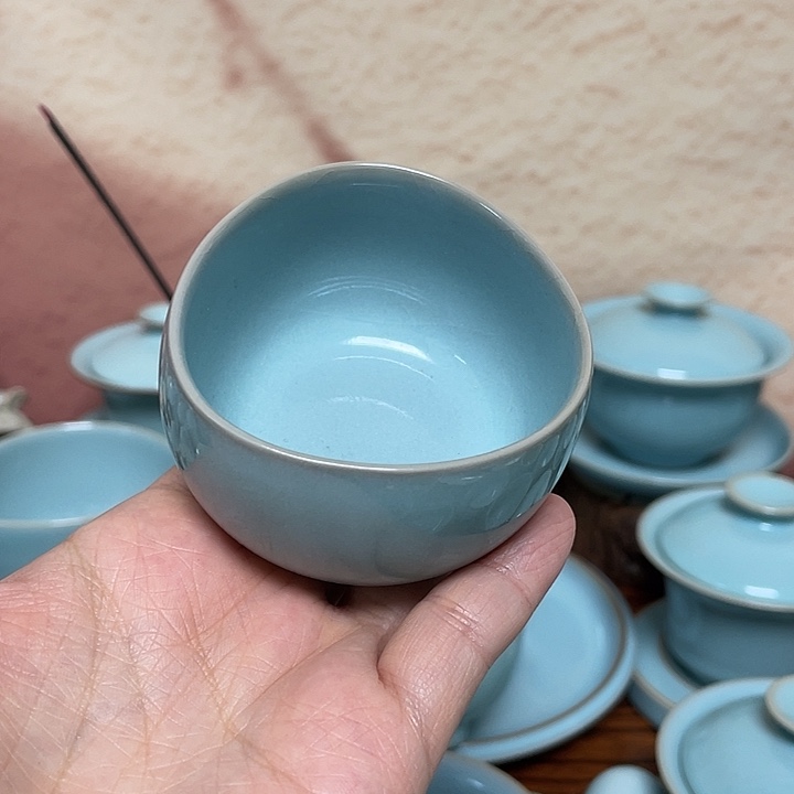 杯子赵志强手签三思杯微微瑕