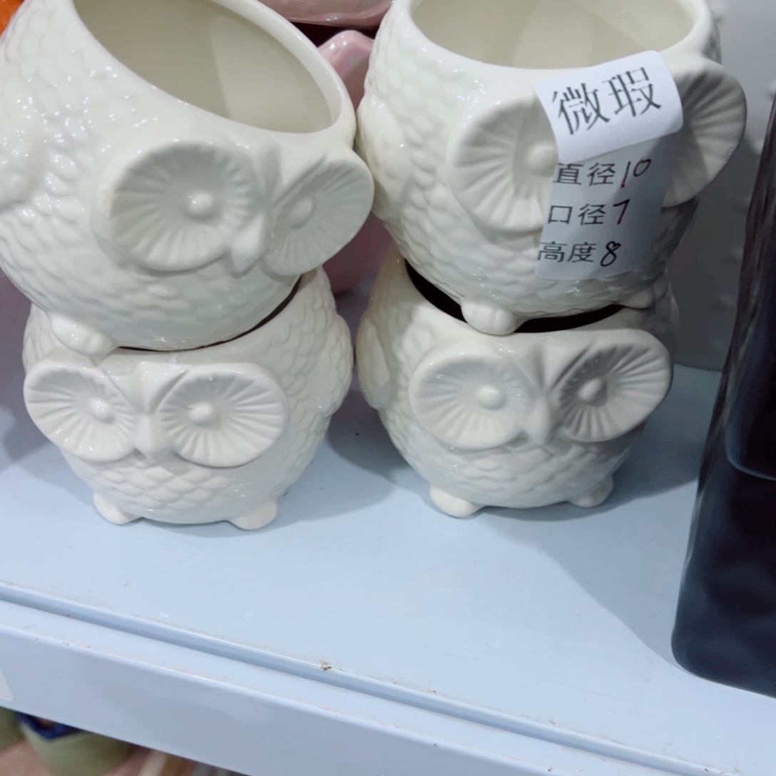 有孔，陶瓷花盆满10米包邮发货