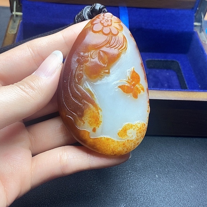 和田玉挂件未镶嵌石*N