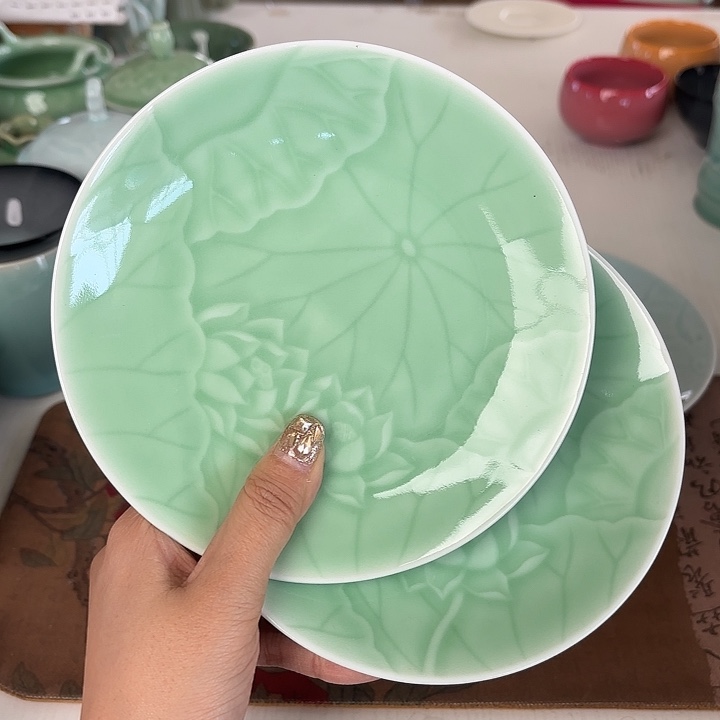 龙泉云间青瓷小米茶器