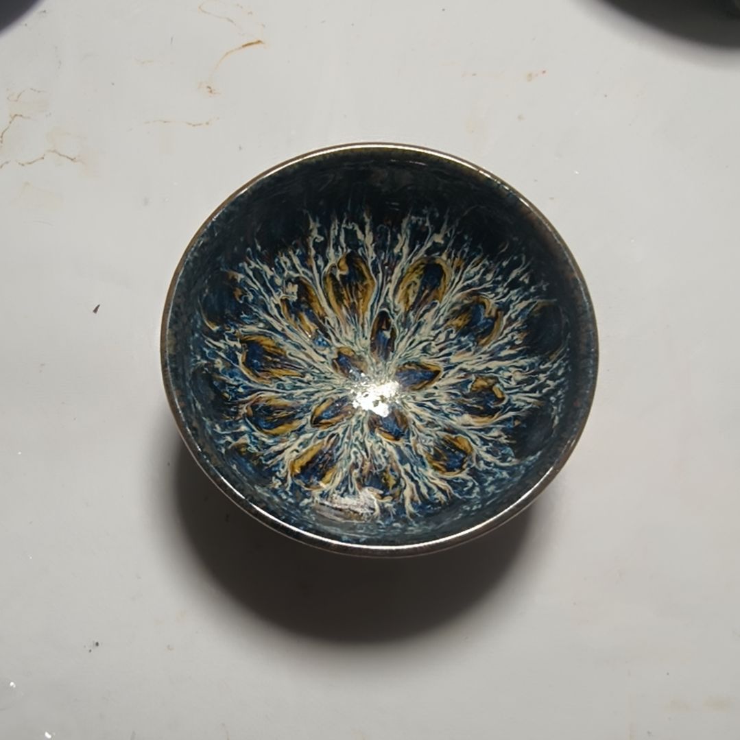 小建盏杯一个9.5厘米全品