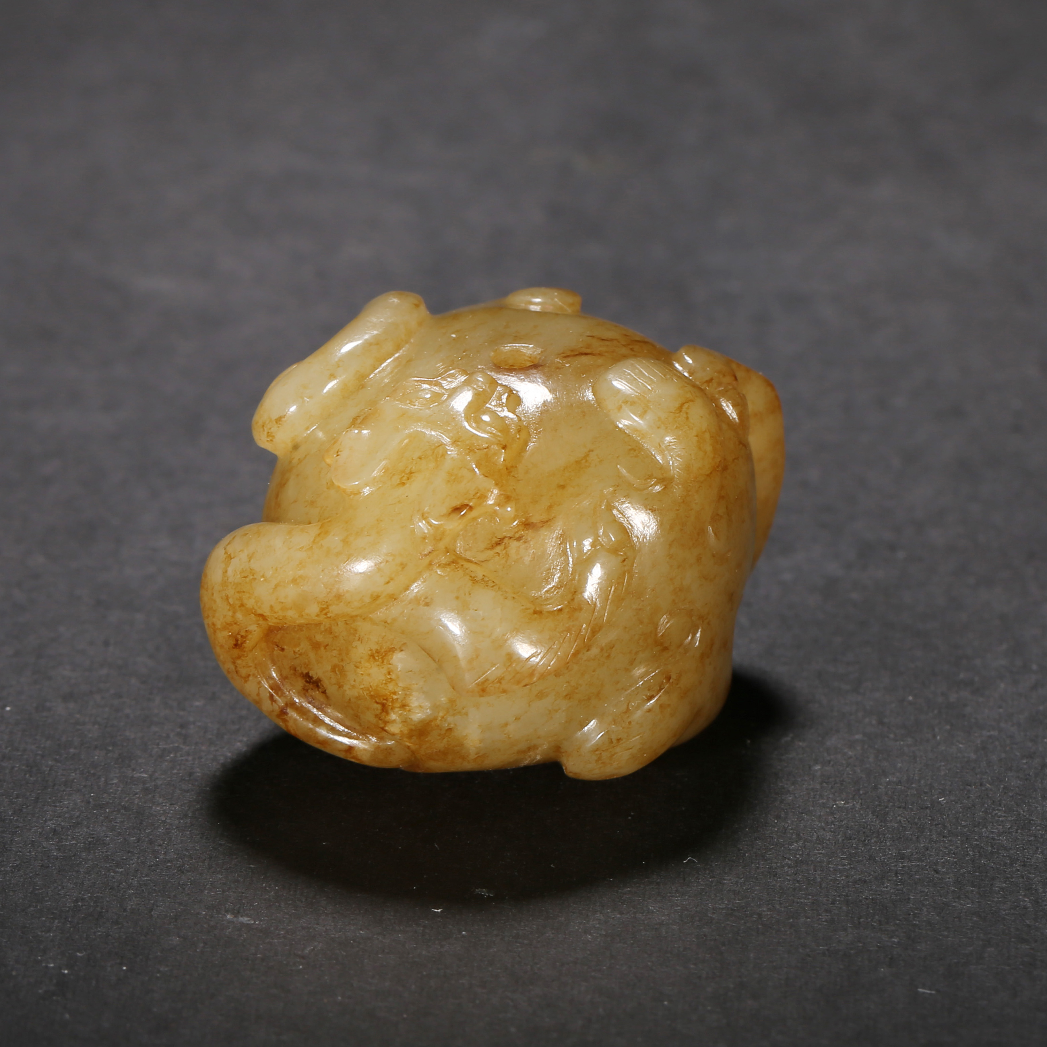 明代*龙纹玉珠/03SW4263/和田玉【北京文博】