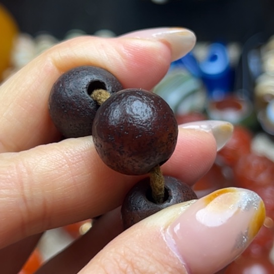 珊***动玛瑙/玉髓未镶嵌颈饰