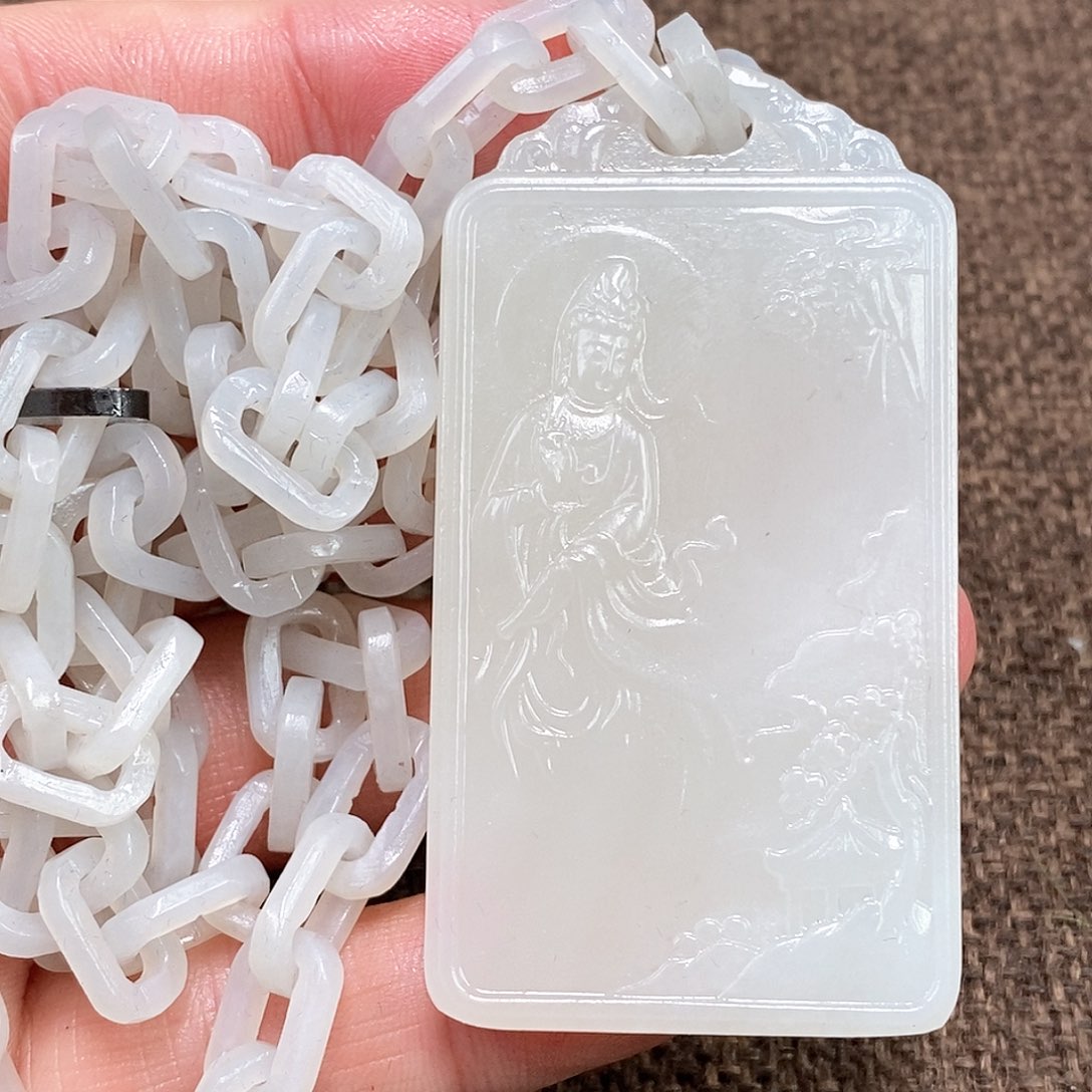 和田玉挂件未镶嵌