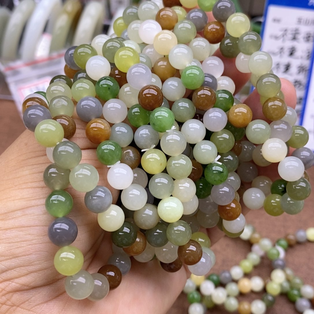 手串未镶嵌和田玉卡8