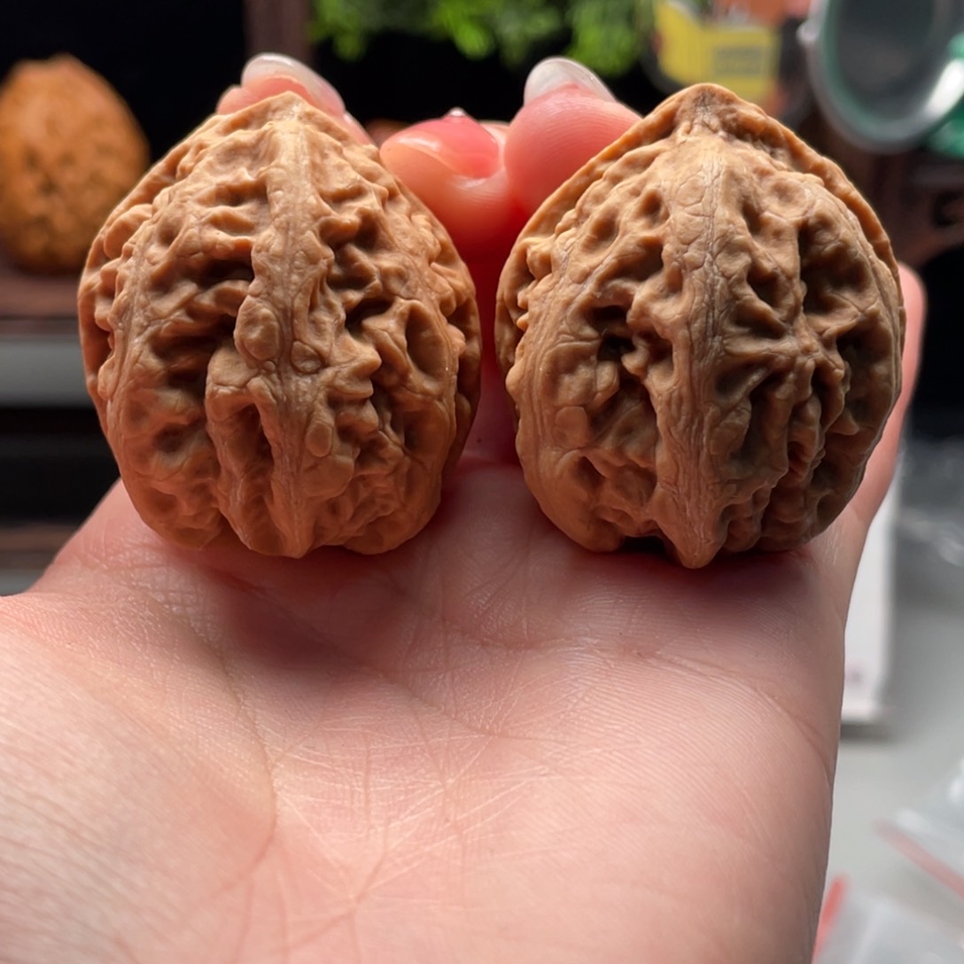 文玩核桃把件小楸千55