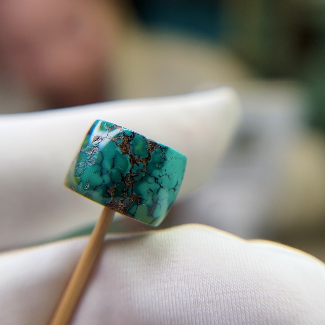 绿松石珠宝奇石未镶嵌13.7