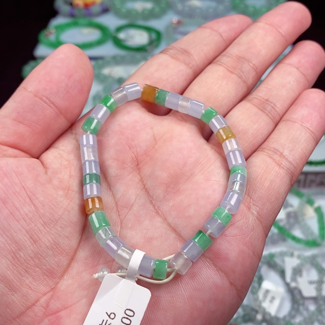 未镶嵌手链翡翠卡6