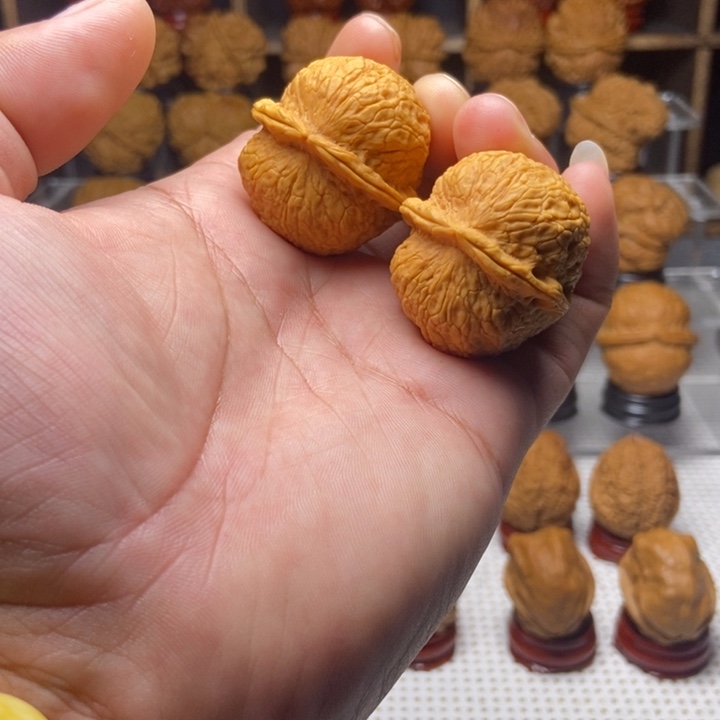 吊坠桃核9狮子头的