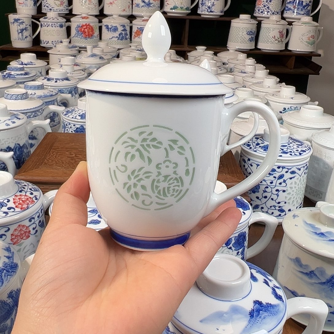 重***7景德镇高温陶瓷办公杯