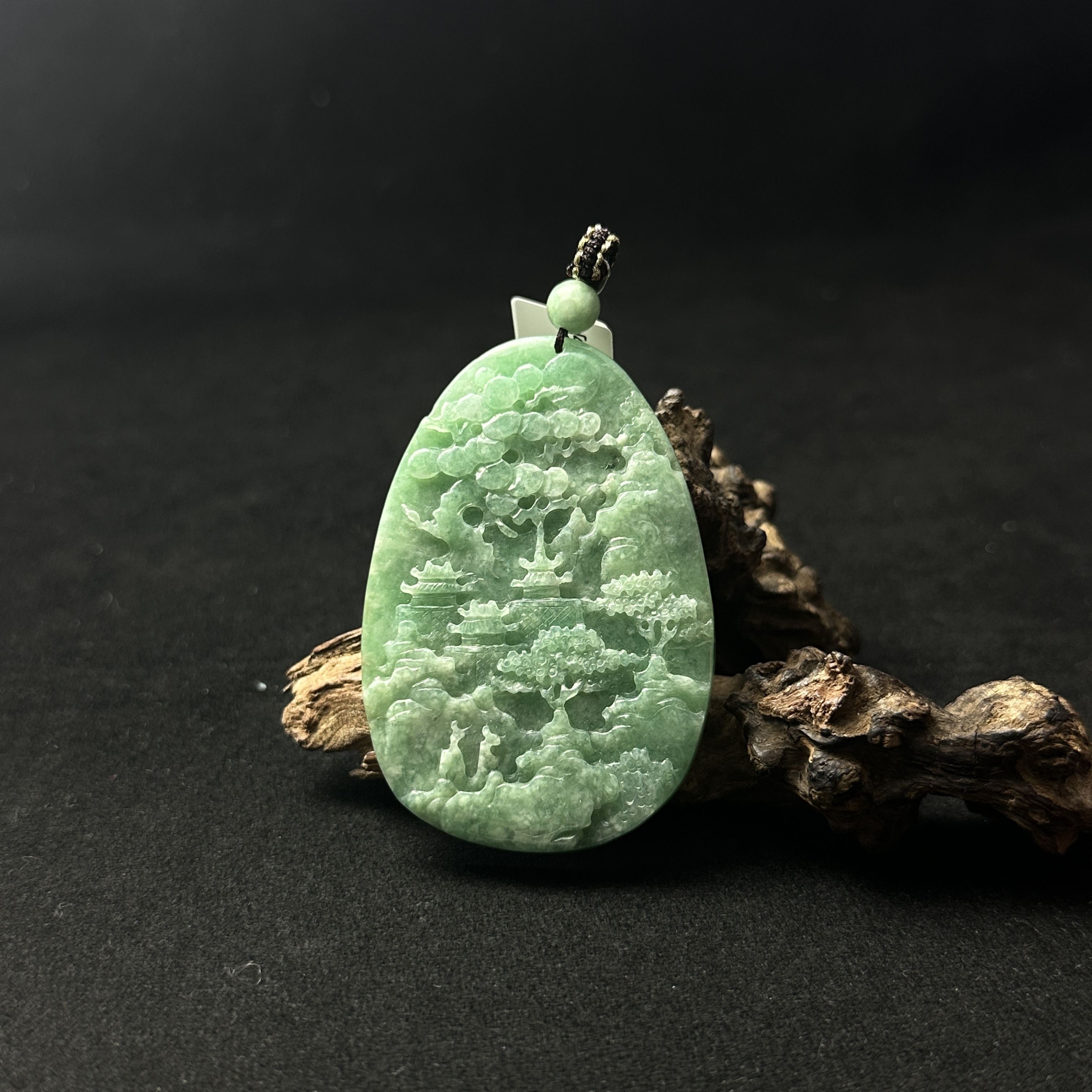 【诚翠拍品第一百一十八期午】翡翠14吊坠KBP8009