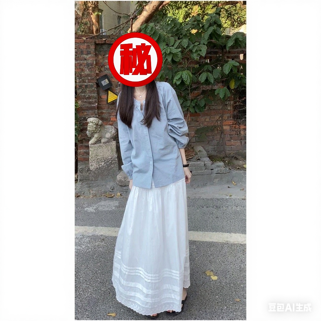 【Lili&Yi】2025春夏新款韩版宽松衬衫外套夏季防晒罩衫显瘦松弛感