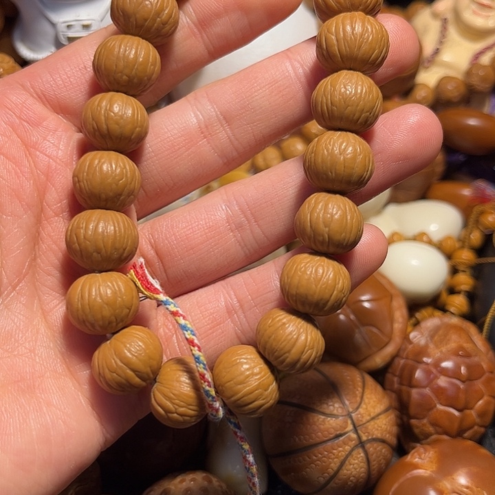 橄榄核手串/手链猴头素串