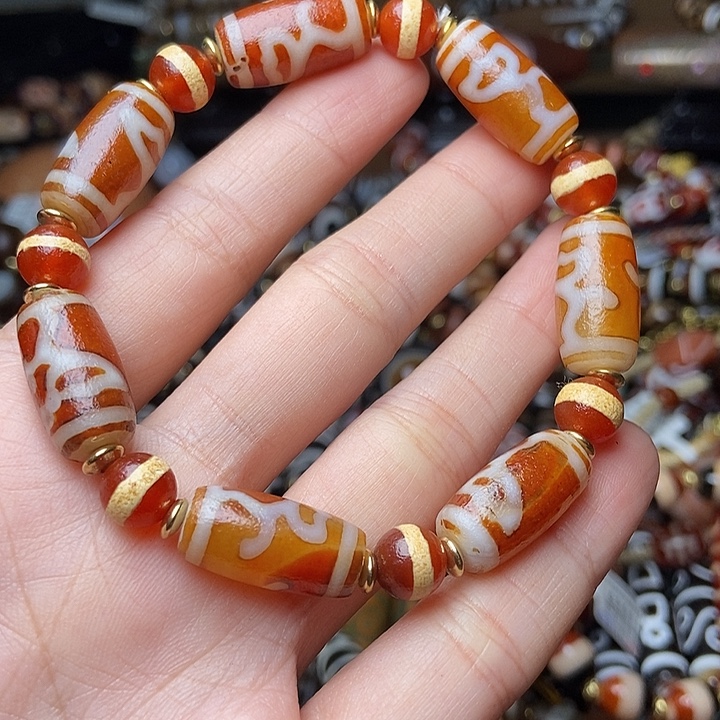 玛瑙/玉髓未镶嵌手链