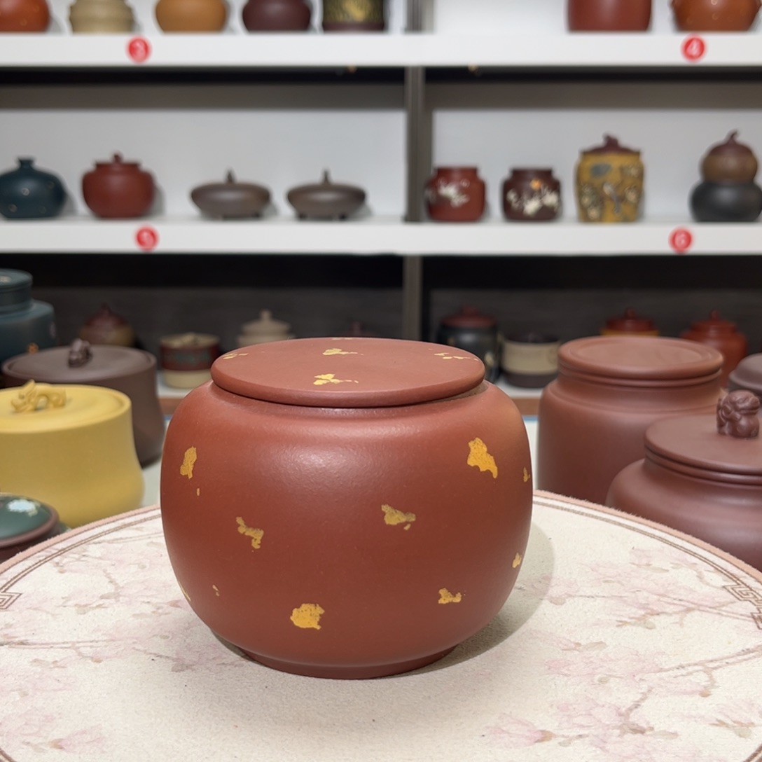 紫砂茶叶罐紫砂罐