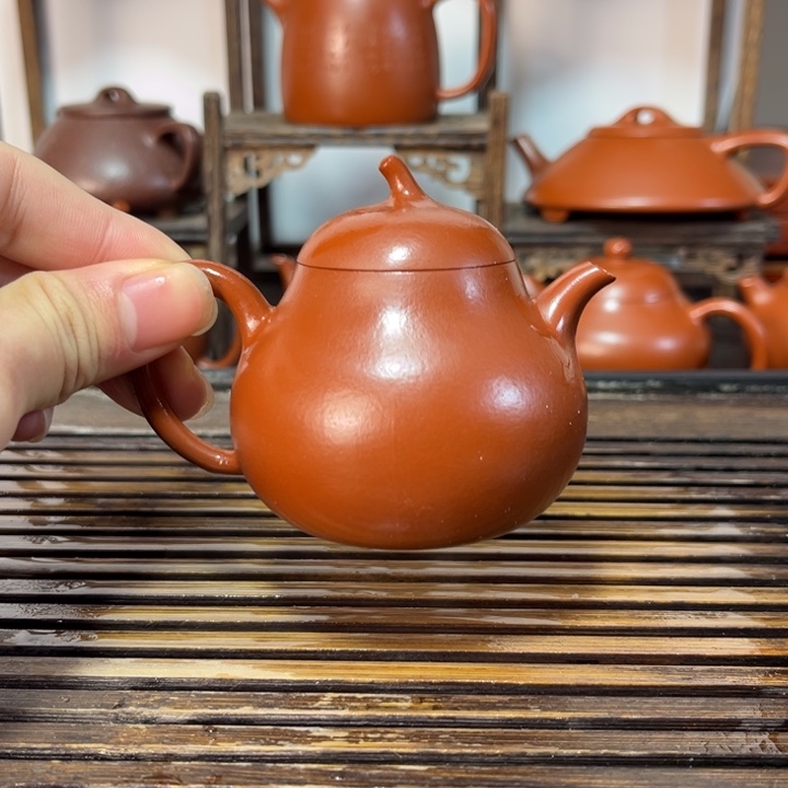 紫砂茶壶原矿紫砂手工制作