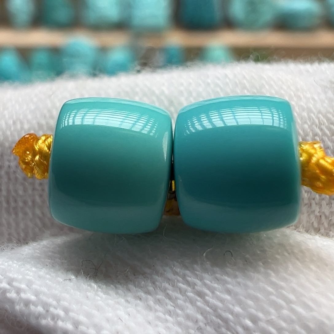 绿松石未镶嵌配饰6.5×5.5