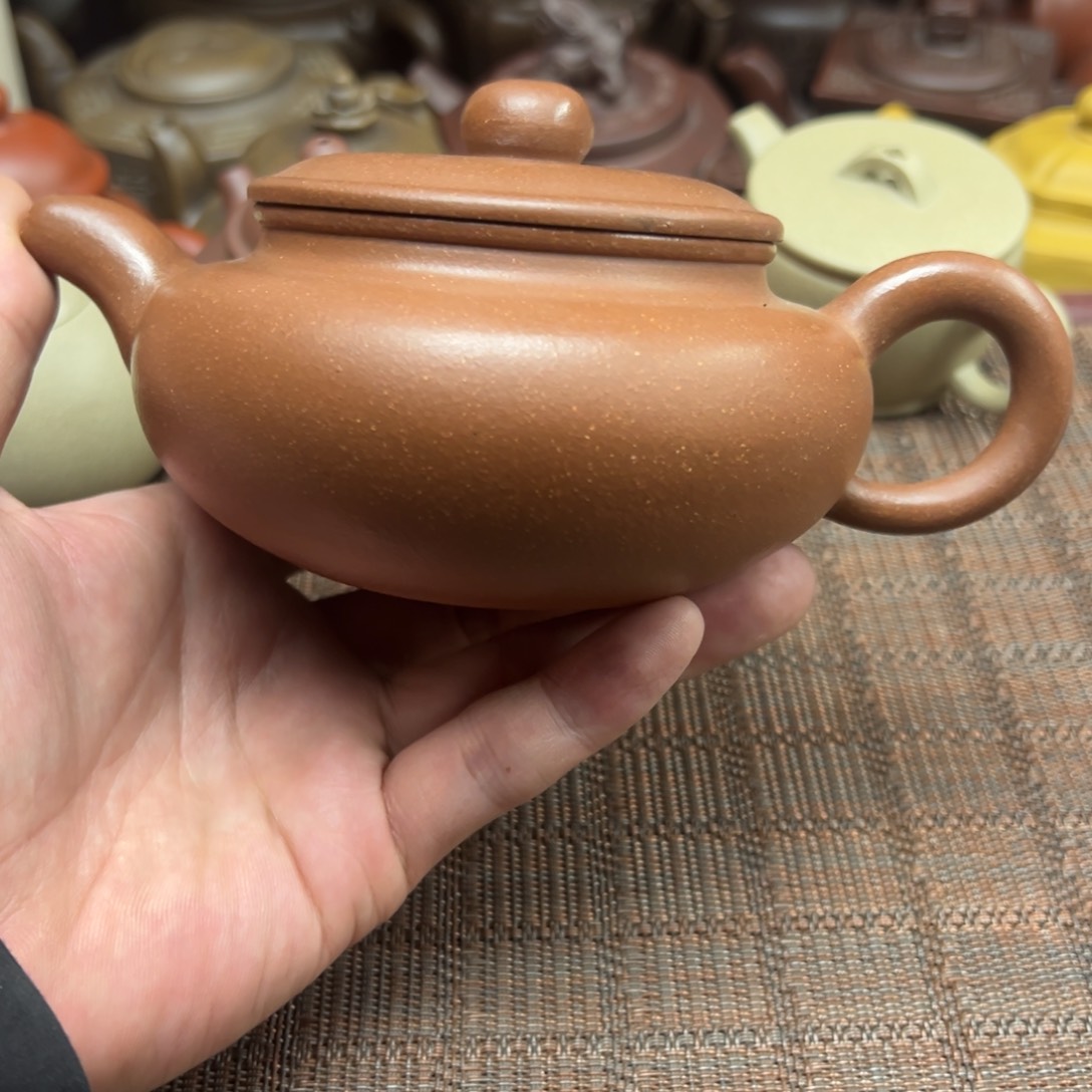 紫砂茶壶宜兴原矿紫砂壶300毫升容量