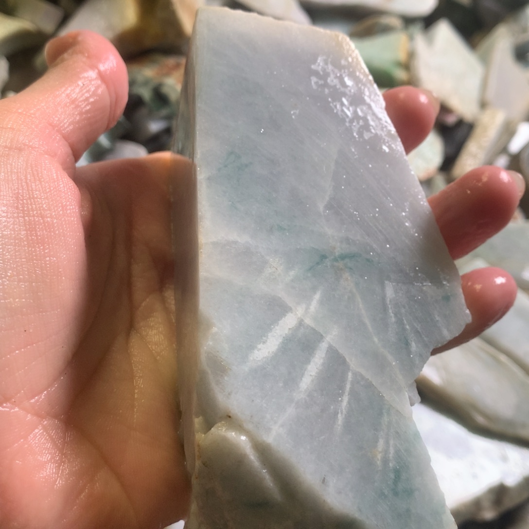 翡翠颈饰未镶嵌缅甸翡翠