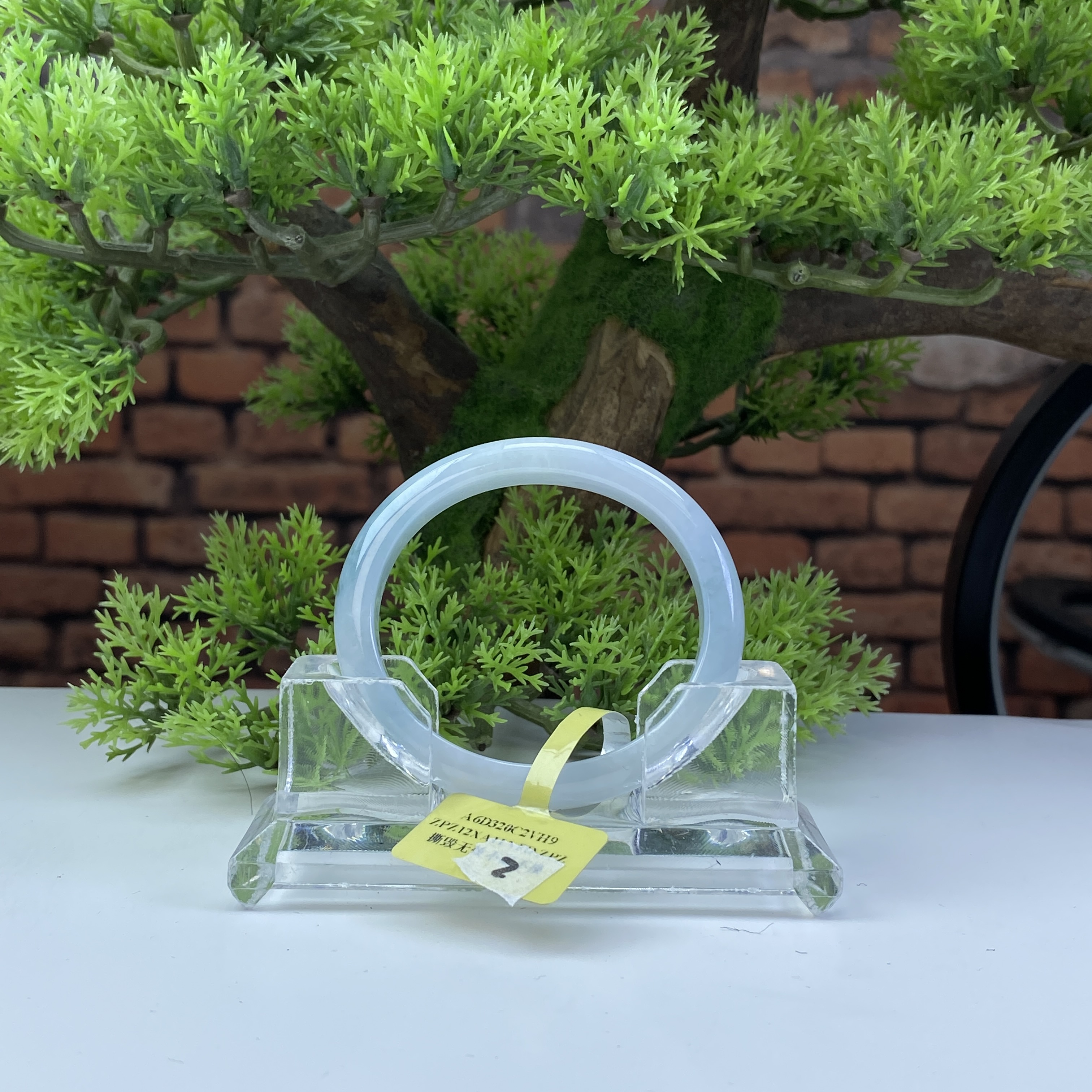 54.4【刀客砍价王】心心天然缅甸A货翡翠手镯J2