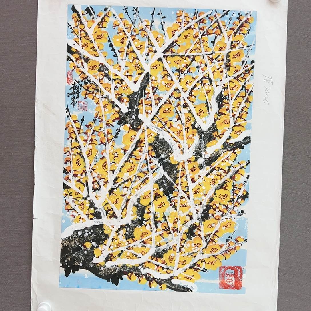 国画杜宝才展览原作