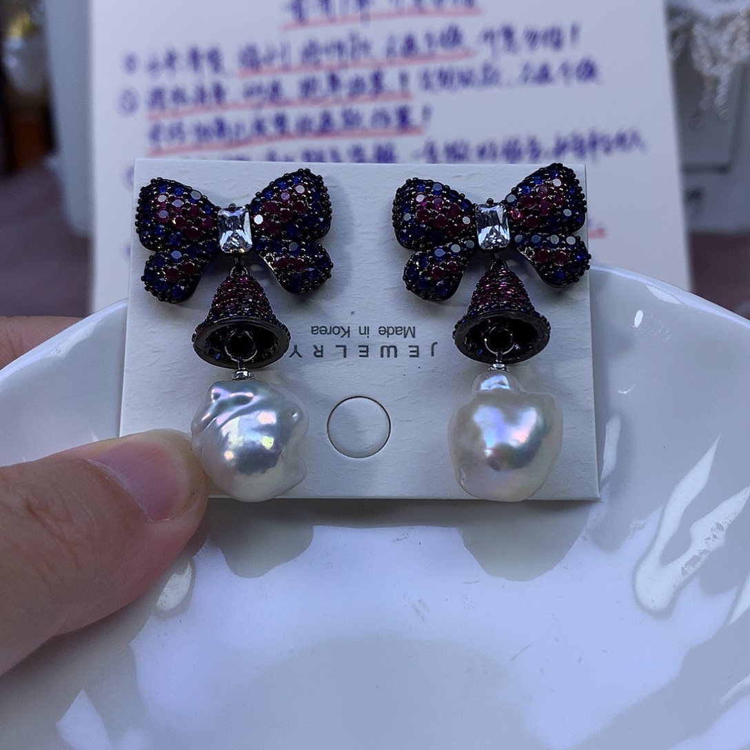 非金属合金特价耳饰4529