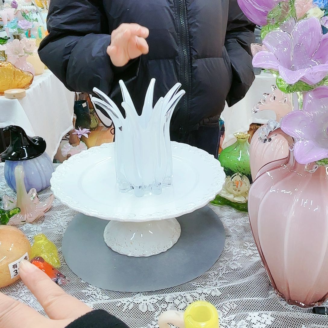 福利不退不换琉璃花瓶艺术品