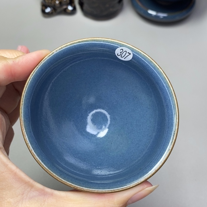 茶盏白*建窑建盏柴烧主人杯