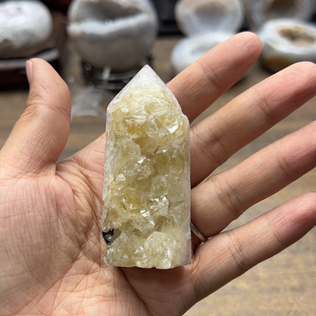 水晶水晶无镶嵌未镶嵌柱子78