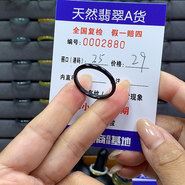 翡翠戒指未镶嵌       2880