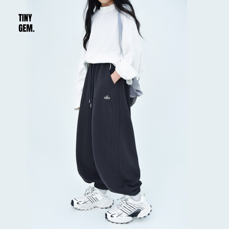 【加绒/不加绒】2025秋冬新款男童女童运动休闲裤束脚裤儿童长裤