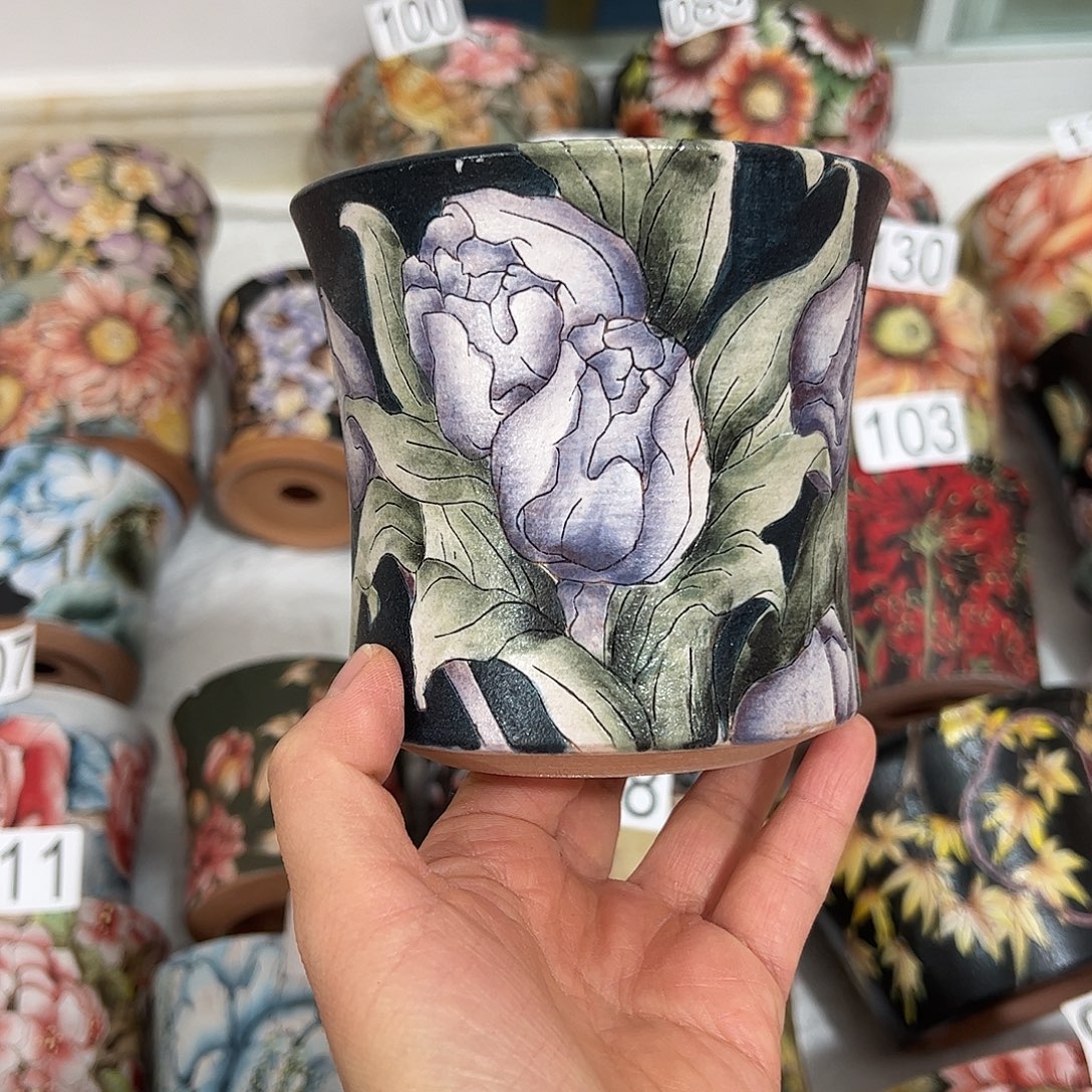 景德镇炫彩手绘口10