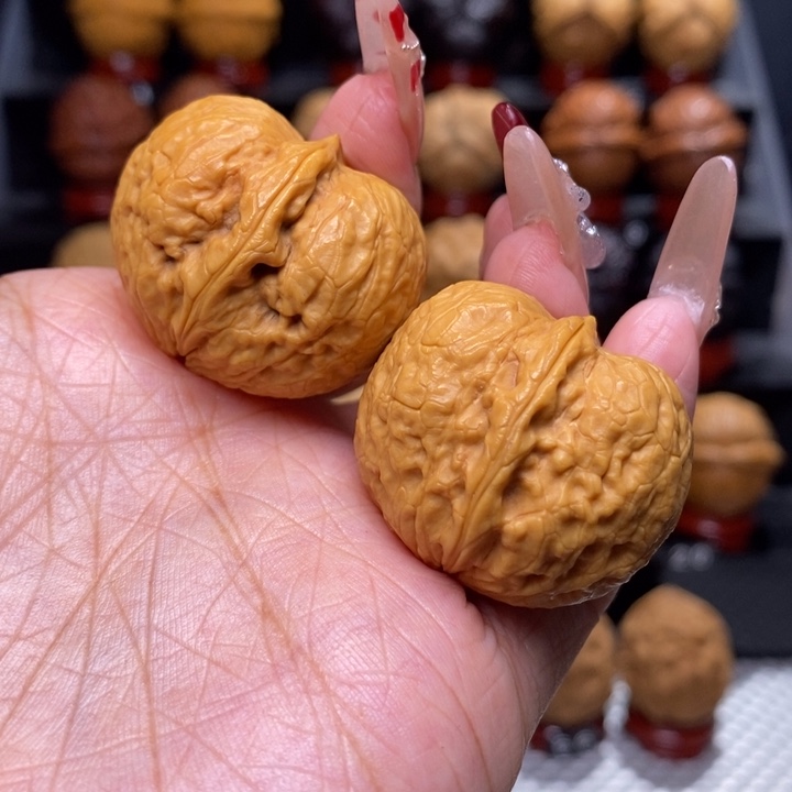 文玩核桃把件小金印元宝22号