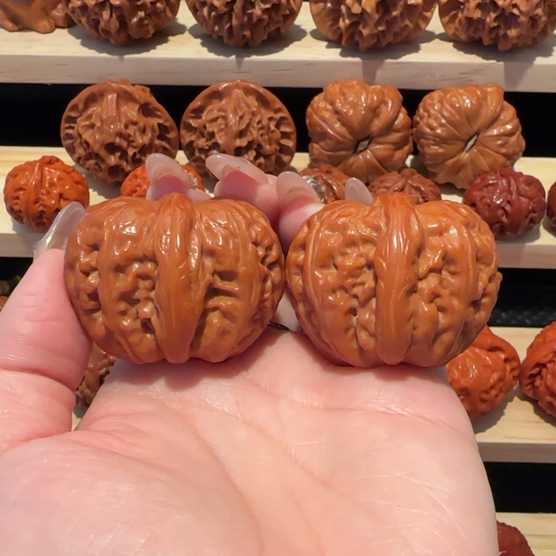 吊坠文玩核桃元宝42精品2662