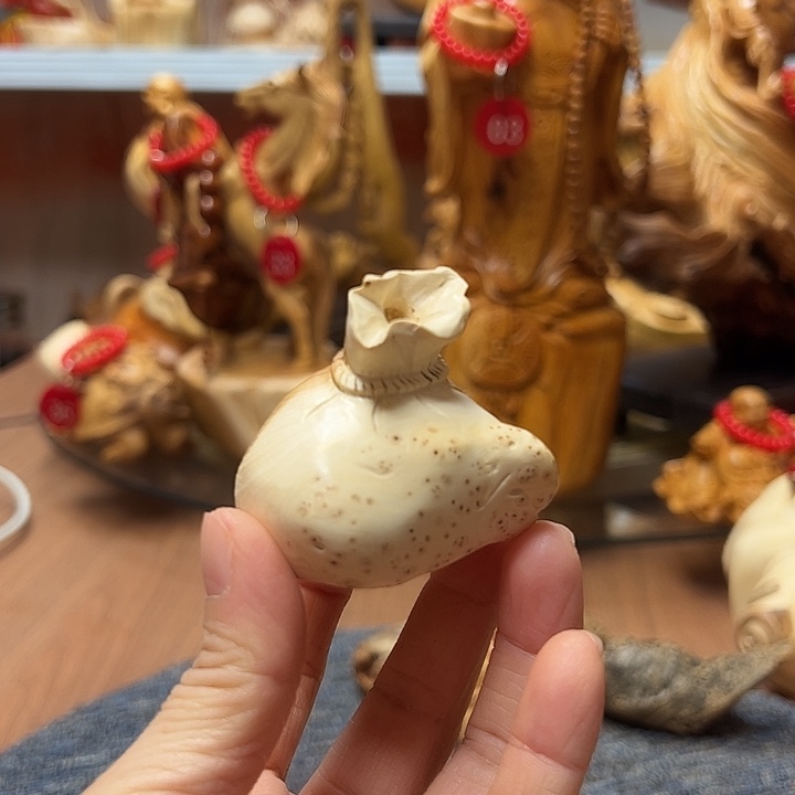 柏木把件崖柏摆件