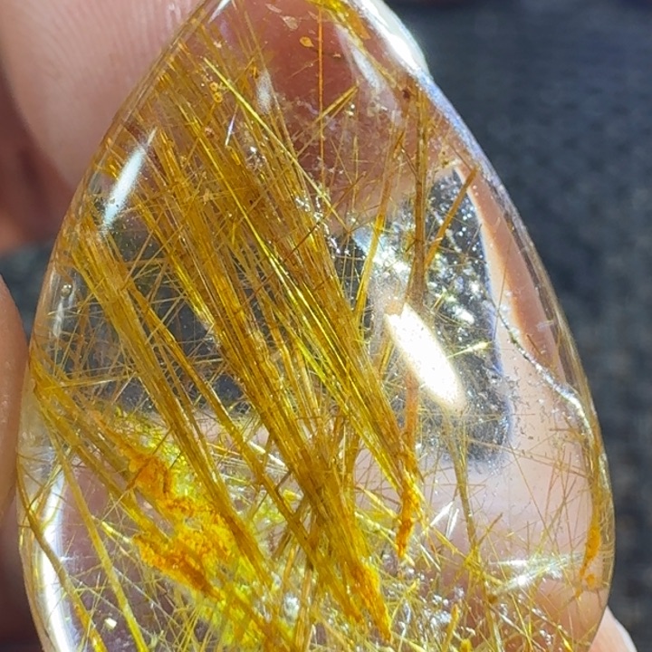 水晶颈饰未镶嵌心*