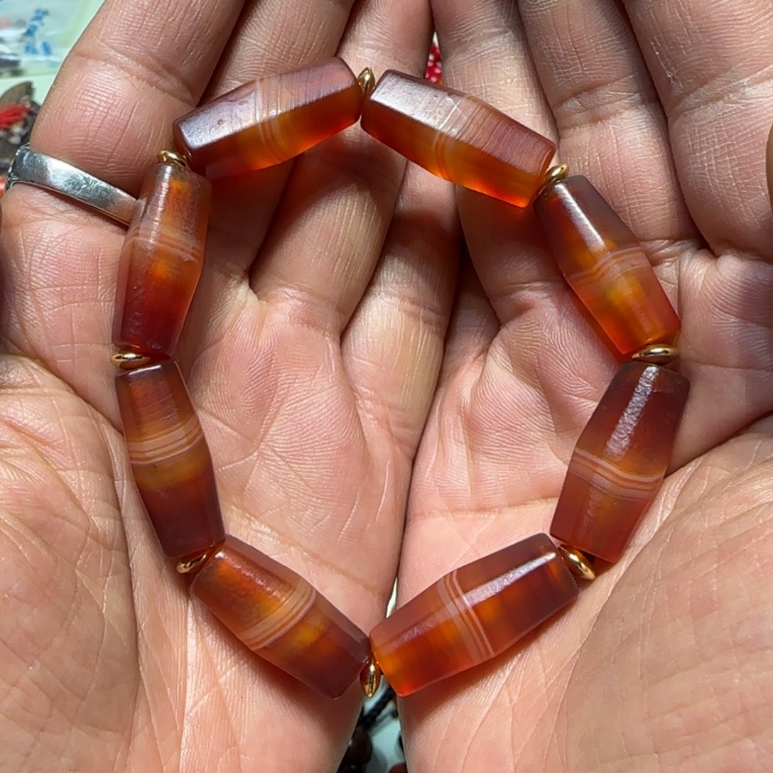 玛瑙/玉髓手链未镶嵌楚**歌