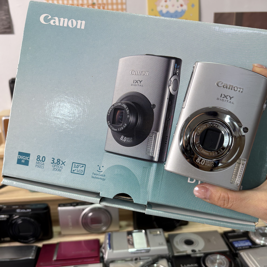 9新 Canon/佳能 佳能ixus860带原盒拍人像的入
