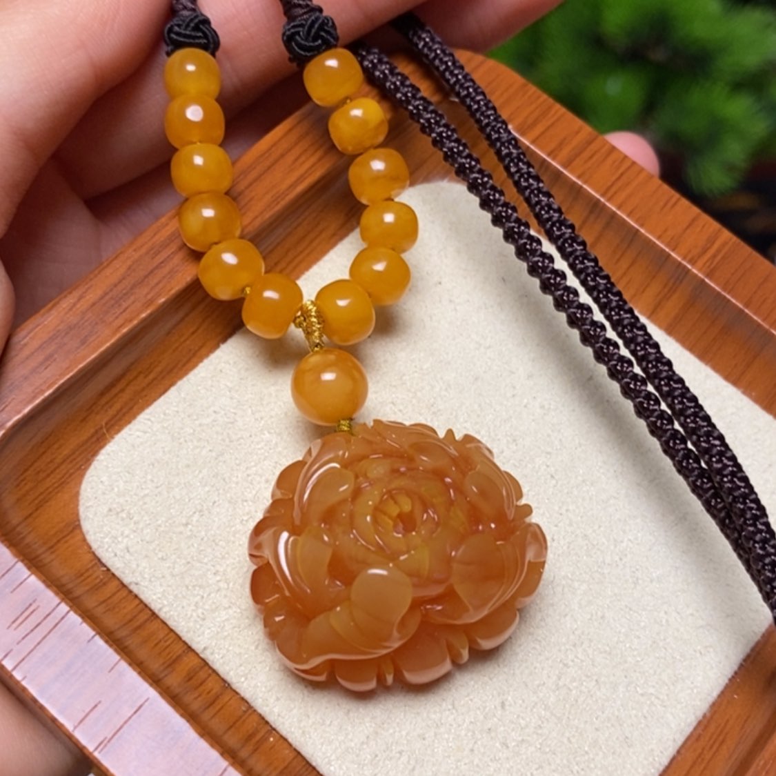 【闪购商品】蜜蜡颈饰未镶嵌项链