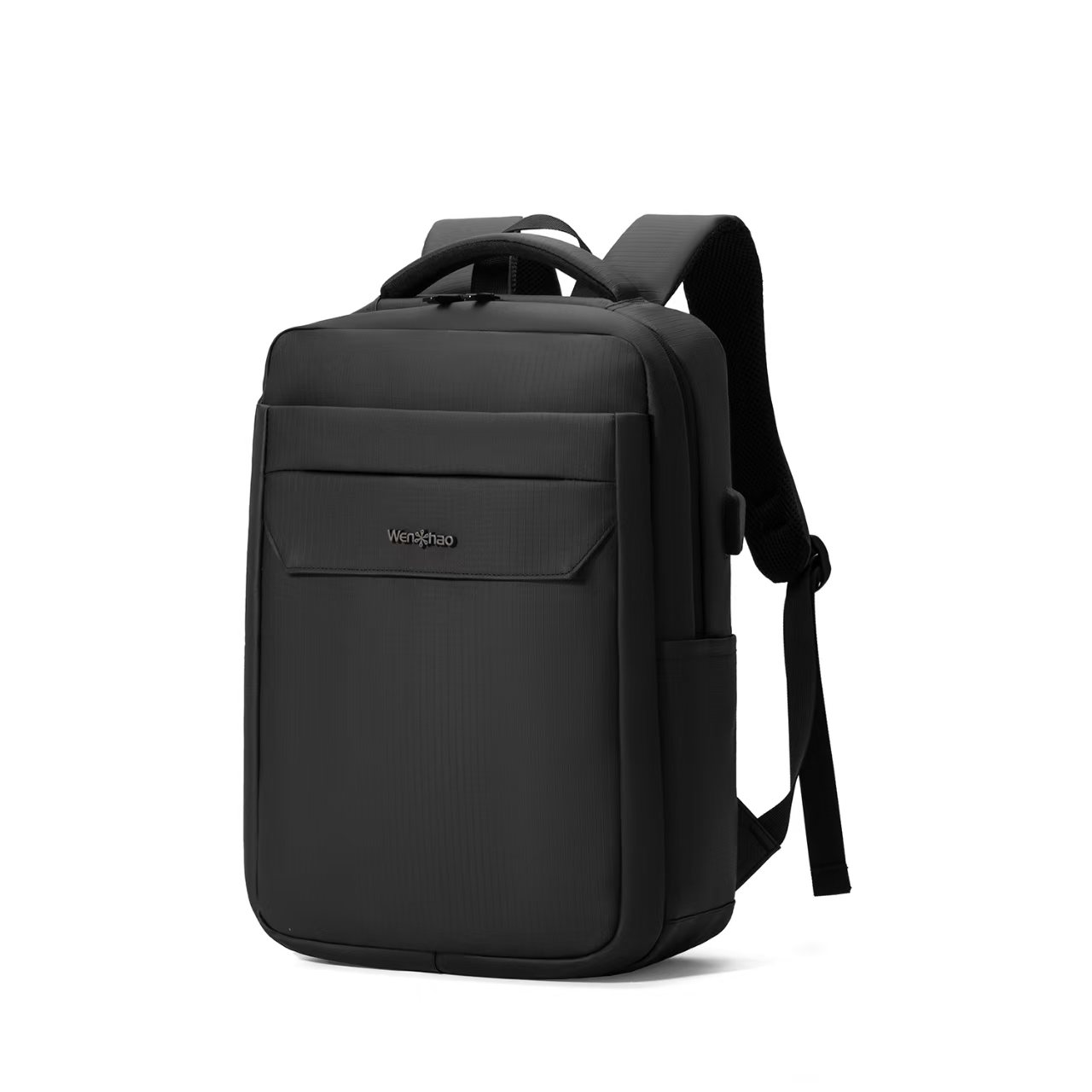 高档多层款电脑包通勤风男女士双肩包轻便防泼水登山旅行28L 1289