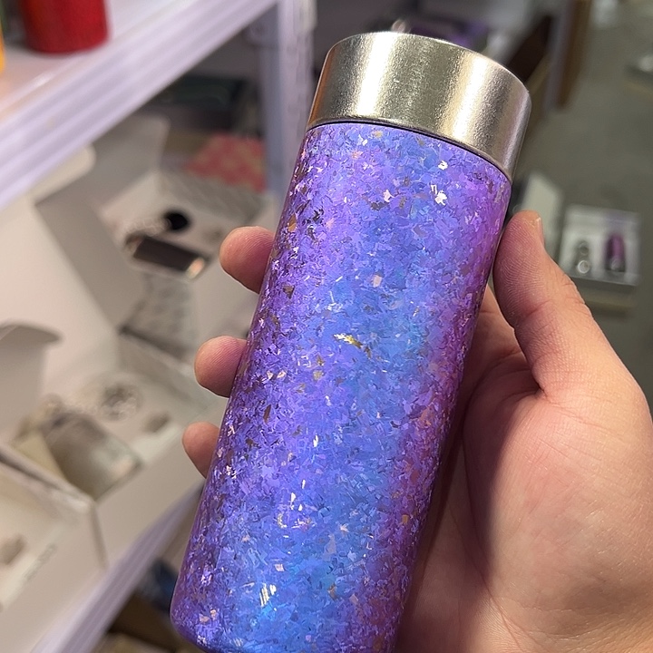 随行杯纯钛紫色220ml