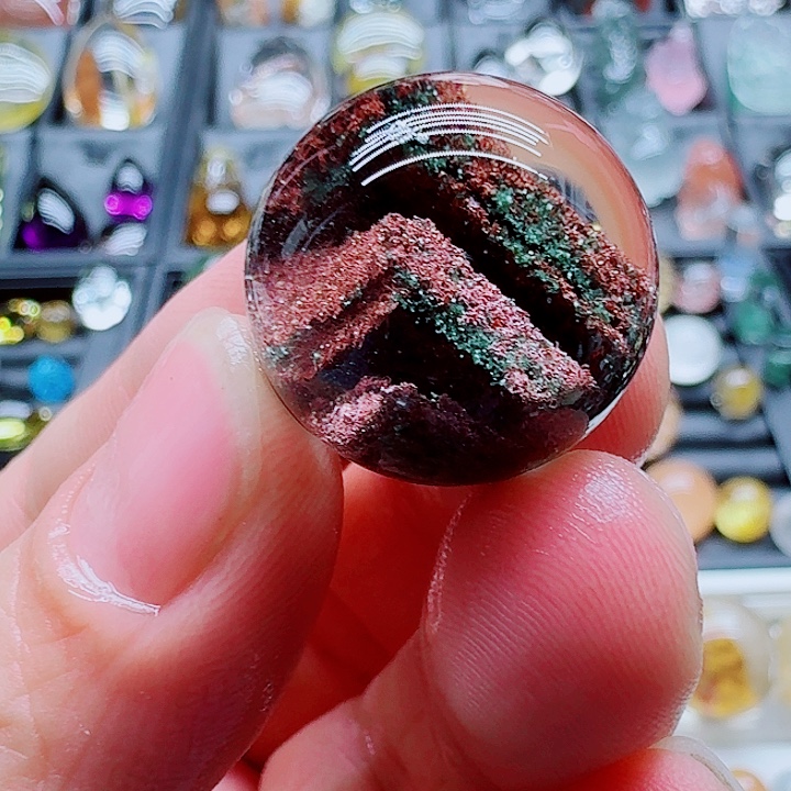 珠宝半成品水晶未镶嵌