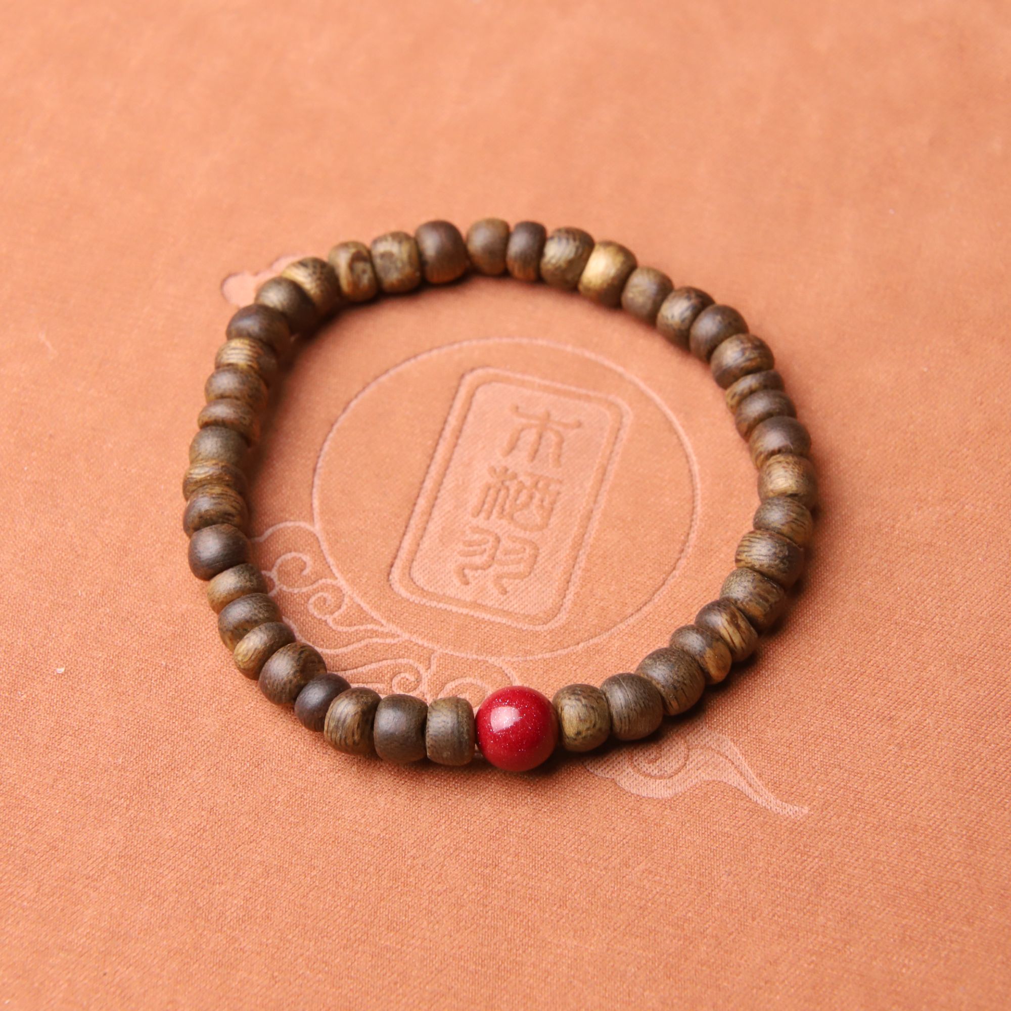 沉香沉香【品香圈2号】特级沉香新国风单圈手串
