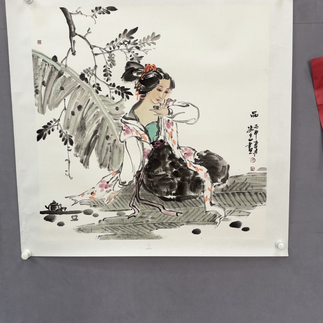 国画亲笔手绘原创