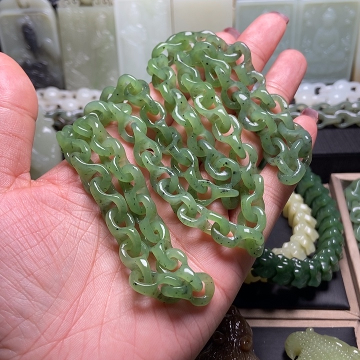 颈饰未镶嵌和田玉用***9