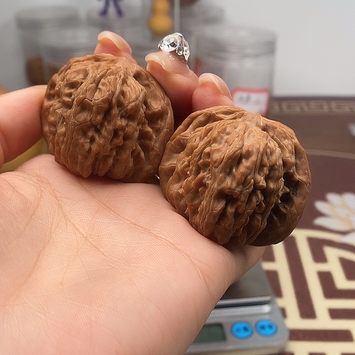 文玩核桃吊坠四座楼43