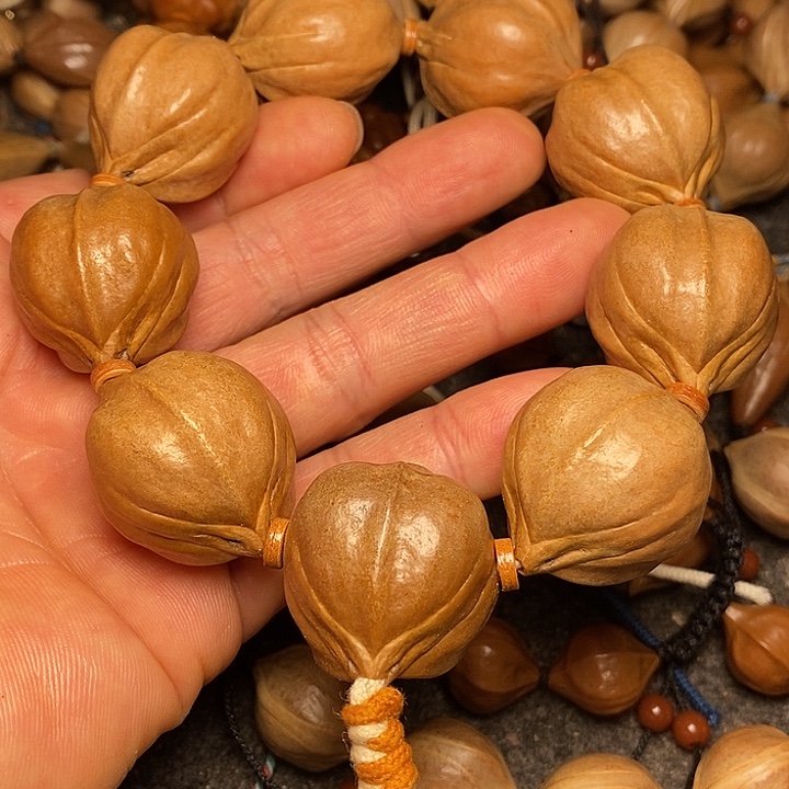 橄榄核手串2.6尺寸33号