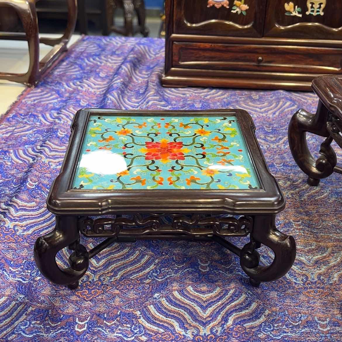 【闪购商品】红酸枝木类成套家具底座