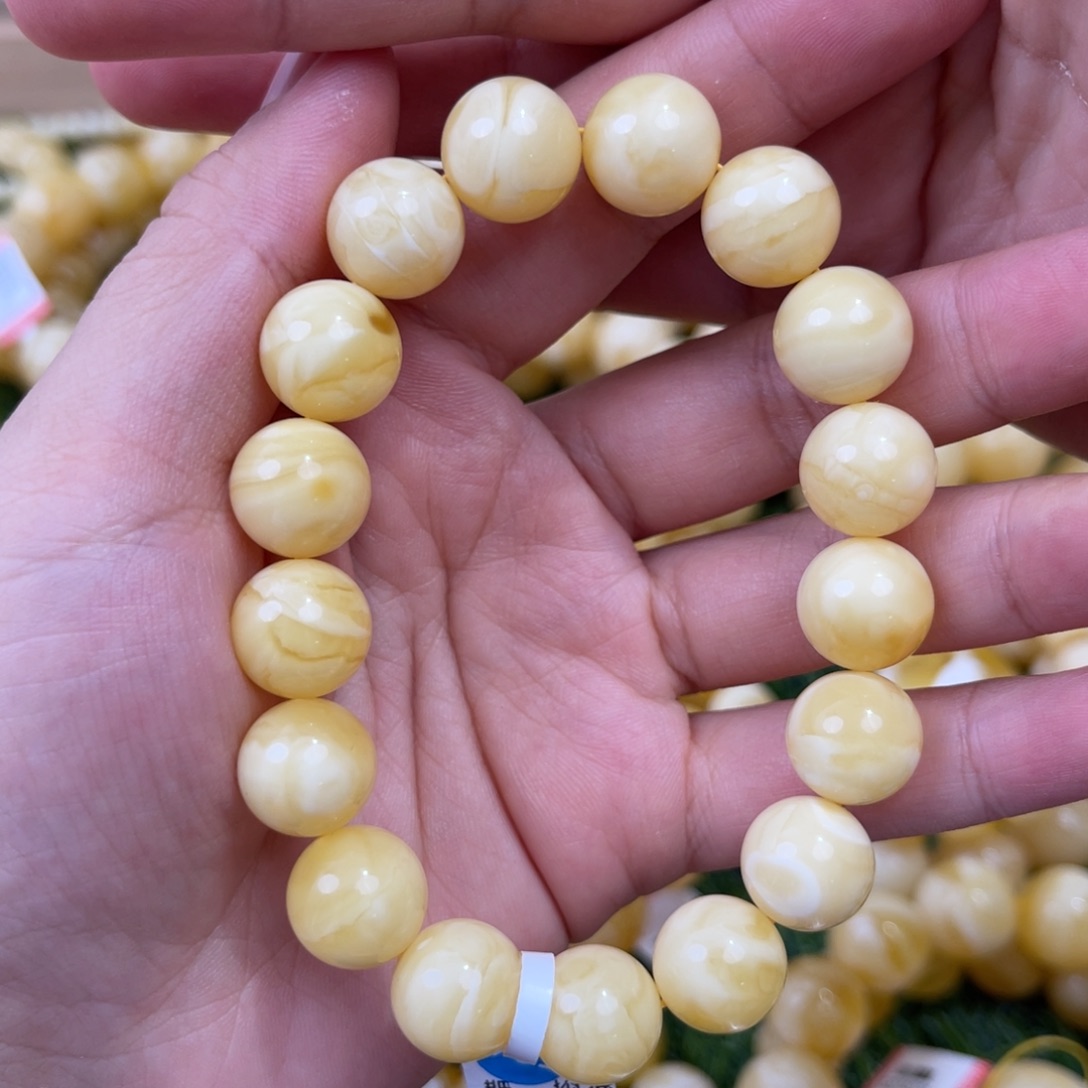 裸石琥珀未镶嵌豆***0尺寸12.5